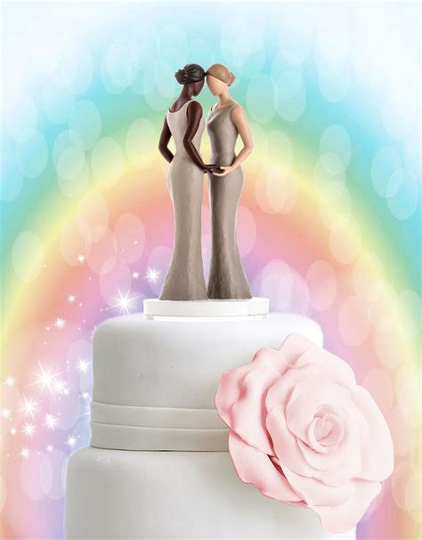 cake topper gay wedding|lesbian wedding cake toppers.